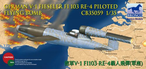 Bronco V-1 Fi103 Re 4 Piloted Flying Bomb 1:35 (CB35059)