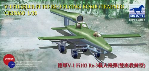 Bronco V-1 Fi103 Re 3 Piloted Flying Bomb (Two Flying Bomb (Trainer) 1:35 (CB35060)