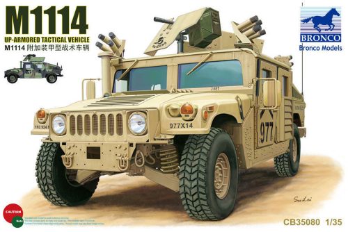 Bronco M1114 Up-Armored Tactical Vehicle 1:35 (CB35080)