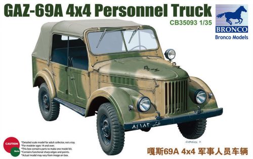 Bronco GAZ69A 1:35 (CB35093)