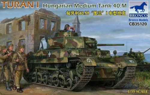 Bronco Turan I Hungarian Medium Tank 40.M 1:35 (CB35120)