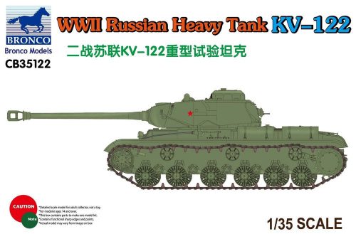 Bronco WWII Russian Heavy Tank KV-122 1:35 (CB35122)