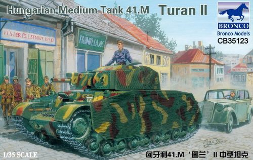 Bronco Hungarian Medium Tank 41.M Turan II 1:35 (CB35123)