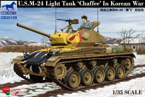 Bronco US Light Tank Chaffee in Korean War 1:35 (CB35139)