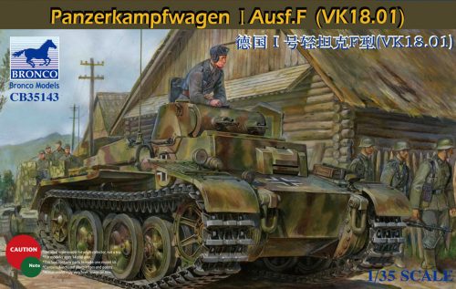 Bronco Panzerkampfwagen I Ausf.F(VK18.01) 1:35 (CB35143)