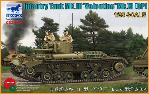 Bronco Infantry Tank Mk.III Valentine Mk.XI(OP) 1:35 (CB35146)