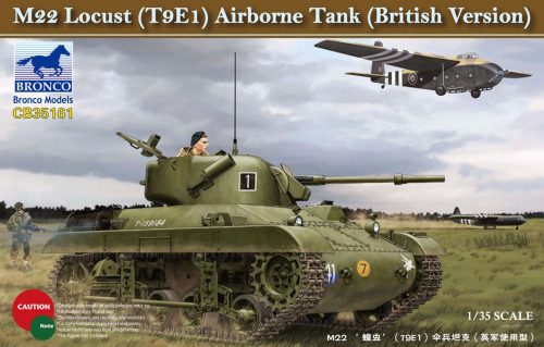 Bronco M22 Lucust (T9E1) Airborne Tank (British Version) 1:35 (CB35161)