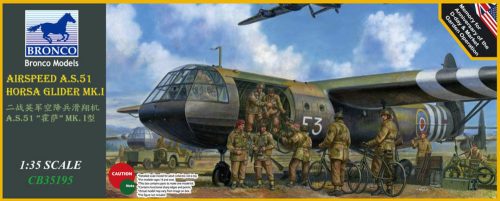 Bronco Airspeed A.S.51 Horsa Glider Mk.I. 1:35 (CB35195)