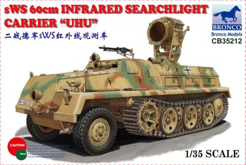 Bronco sWS 60cm Infrared Searchlight CarrierUHU 1:35 (CB35212)