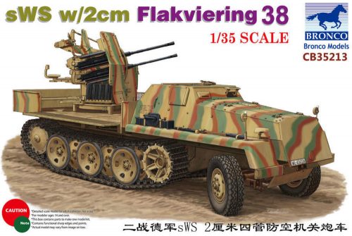 Bronco sWS w/2cm Flakviering 38 1:35 (CB35213)