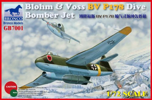 Bronco Blohm & Voss BV P178 Dive Bomber Jet 1:72 (GB7001)