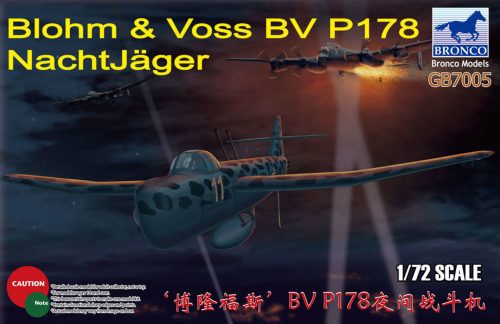 Bronco Blohm & Voss BV P178 NachtJäger 1:72 (GB7005)