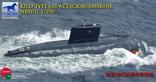 Bronco Kilo Class (Improved) Attack Submarine 1:350 (NB5011)