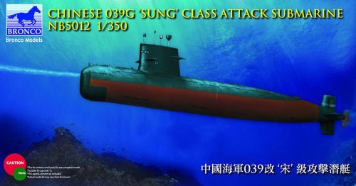 Bronco Chinese 039G'Sung'Class Attack Submarine 1:350 (NB5012)