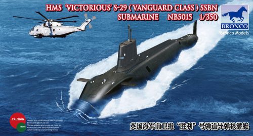 Bronco HMS-29'Victorius'SSBN Submarine 1:350 (NB5015)