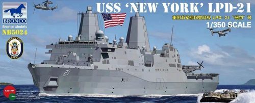 Bronco USS LPD-21 New York 1:350 (NB5024)