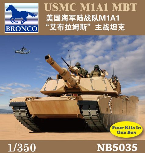 Bronco USMC M1A1 MBT 1:350 (NB5035)