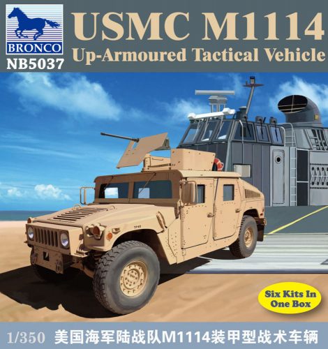 Bronco USMC M-1114 UP-Armoured Vehicle 1:350 (NB5037)