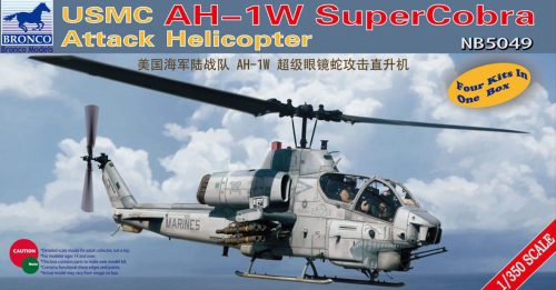 Bronco USMC AH-1W Super Cobra Attack Helicopter 1:350 (NB5049)