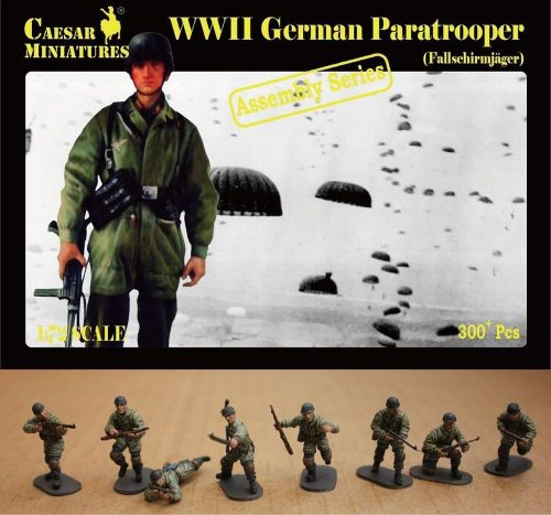 Caesar Miniatures German Paratrooper (Fallschirmjäger) 1:72 (CM7712)
