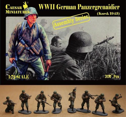 Caesar Miniatures German Panzergrenaidier (Kursk 1943) 1:72 (CM7715)