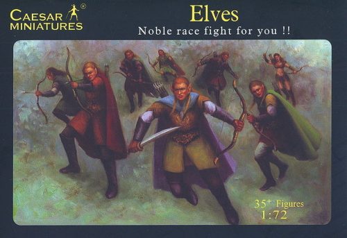 Caesar Miniatures Elves Noble race fight for you!! 1:72 (F102)