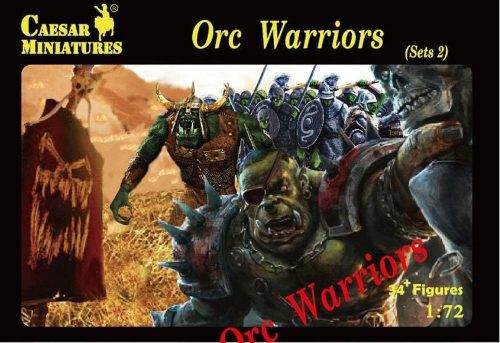 Caesar Miniatures Orc Warriors Sets2 1:72 (F109)