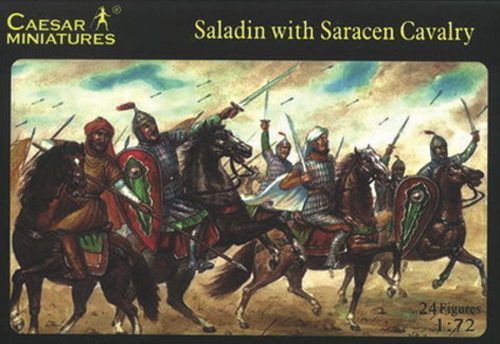 Caesar Miniatures Saladin with Saracen Cavalry 1:72 (H018)