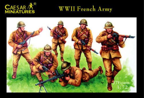 Caesar Miniatures WWII French Army 1:72 (H038)