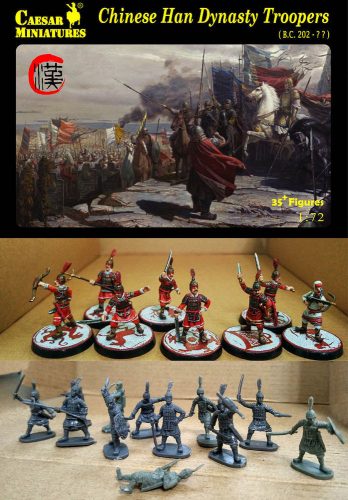 Caesar Miniatures Chinese Han Dynasty Troopers 1:72 (H043)