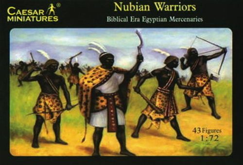 Caesar Miniatures Nubian Warriors (Egypt Enemy or Alley) 1:72 (H049)