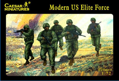 Caesar Miniatures Modern US Elite Force 1:72 (H058)