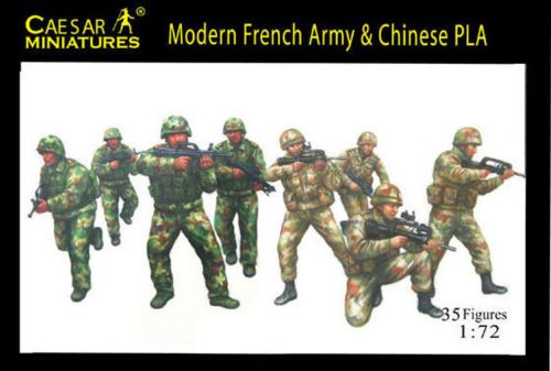 Caesar Miniatures Modern French Army with Chinese PLA 1:72 (H059)