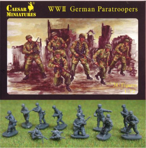 Caesar Miniatures WWII German Paratroopers 1:72 (H068)