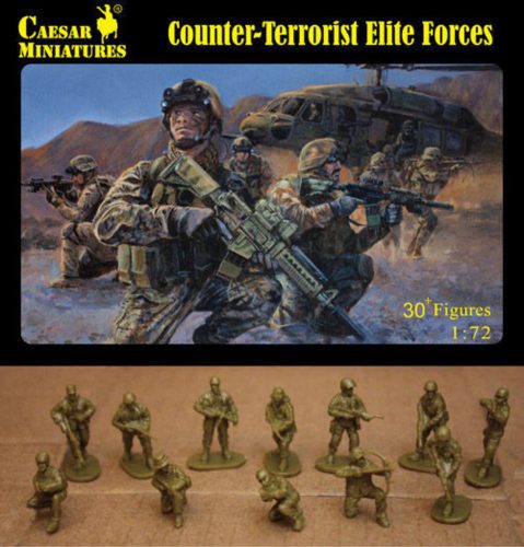 Caesar Miniatures Counter-Terrorist Elite Forces 1:72 (H082)