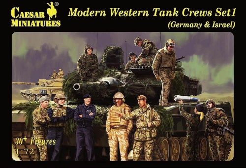 Caesar Miniatures Modern Western Tank Crews Set1 1:72 (H102)