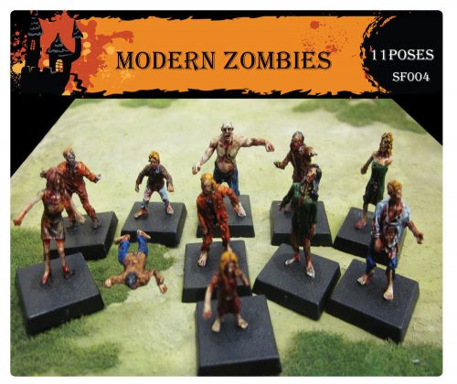 Caesar Miniatures Modern Zombies 1:72 (SF004)