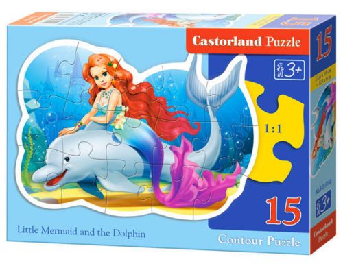 Castorland Little Mermaid, Puzzle 15 db-os (B-015160)