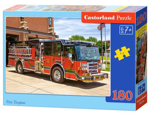 Castorland Fire Engine, Puzzle 180 db-os (B-018352)