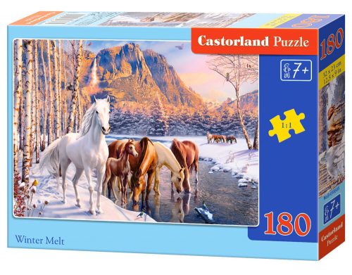 Castorland Winter Melt Puzzle 180 db-os (B-018505)