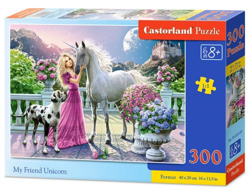 Castorland My Friend Unicorn, Puzzle 300 db-os (B-030088)