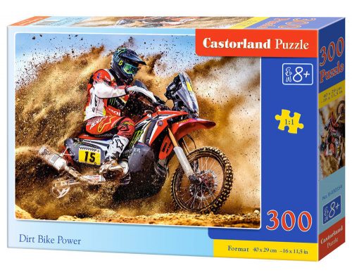 Castorland Dirt Bike Power, Puzzle 300 db-os (B-030354)