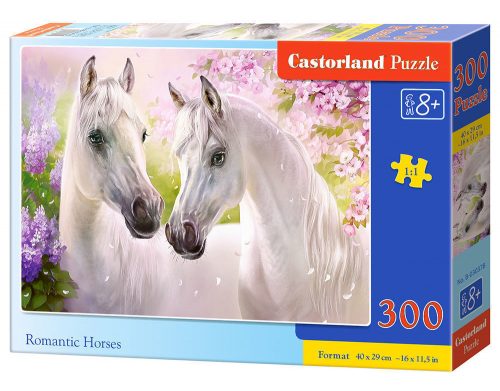 Castorland Romantic Horses, Puzzle 300 db-os (B-030378)