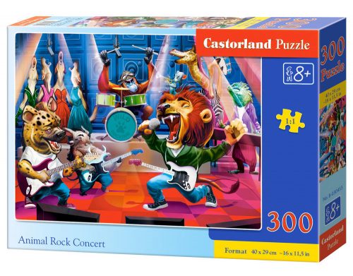 Castorland Animal Rock Concert Puzzle 300 db-os (B-030453)