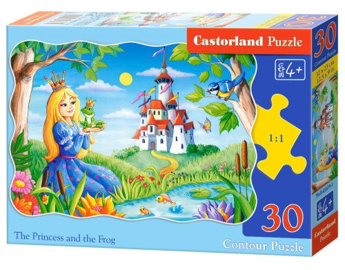 Castorland The Princess and the Frog,Puzzle 30 Teil (B-03679-1)