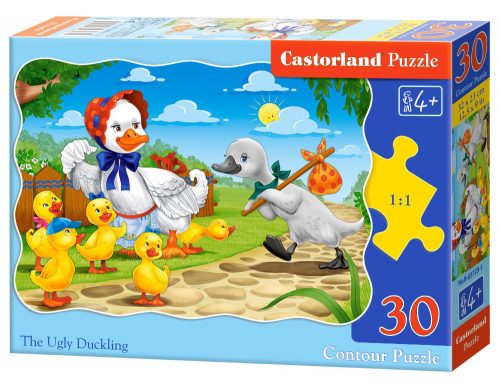 Castorland The Ugly Duckling, Puzzle 30 db-os (B-03723-1)