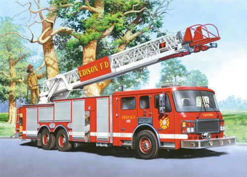 Castorland Fire Engine, Puzzle 60 db-os (B-06595-1)