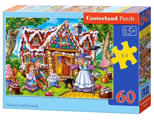 Castorland Hansel and Gretel, Puzzle 60 db-os (B-066094)