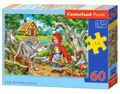 Castorland Little Red Riding Hood,Puzzle 60 db-os (B-066117)