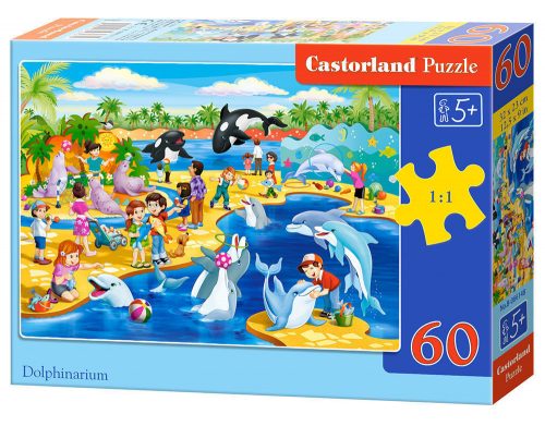 Castorland Dolphinarium, Puzzle 60 db-os (B-066148)